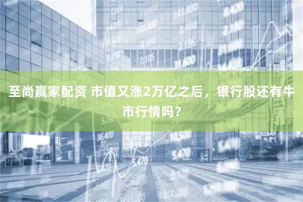 至尚赢家配资 市值又涨2万亿之后，银行股还有牛市行情吗？